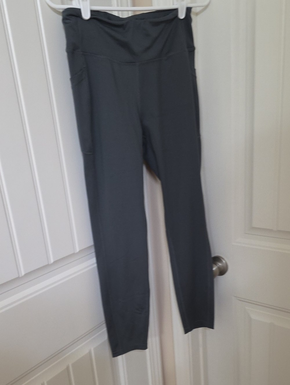 High-Waist Performance Leggings - Charcoal